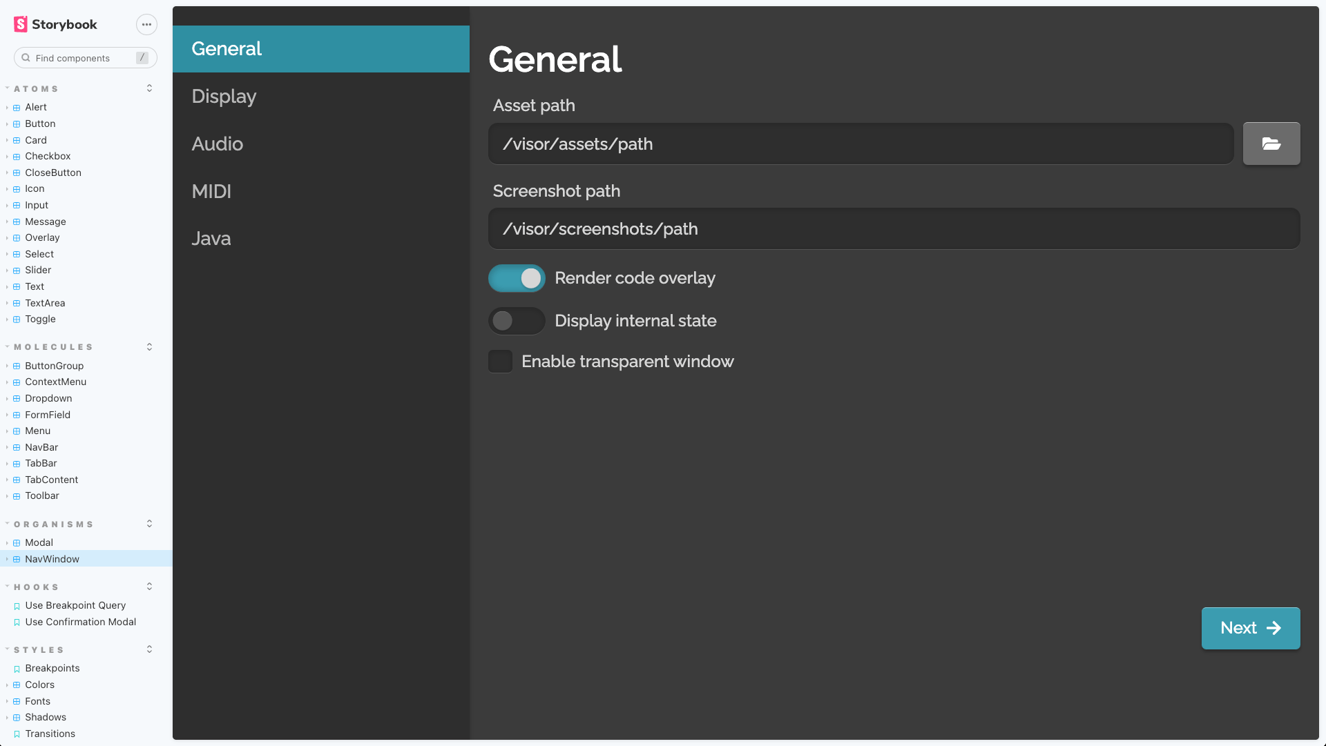 Refinery UI